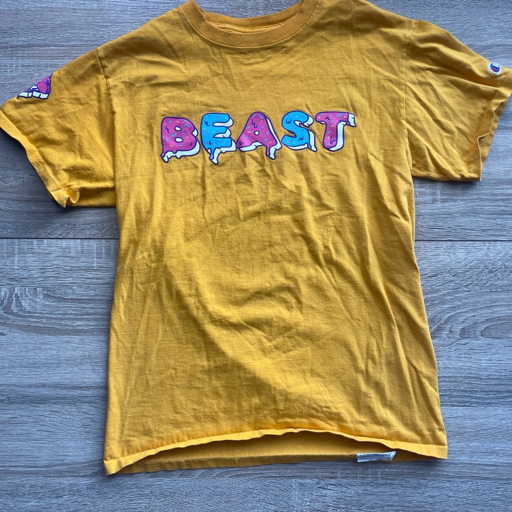 Mr. Beast Golden Yellow T-Shirt